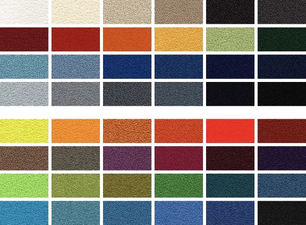 Oudimmo colori tessuto firesafe crepe ignifugo fonotrasparente