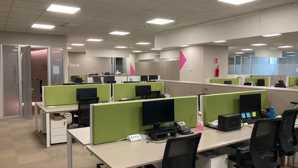 Pannelli acustici per ufficio, divisori fonoassorbenti