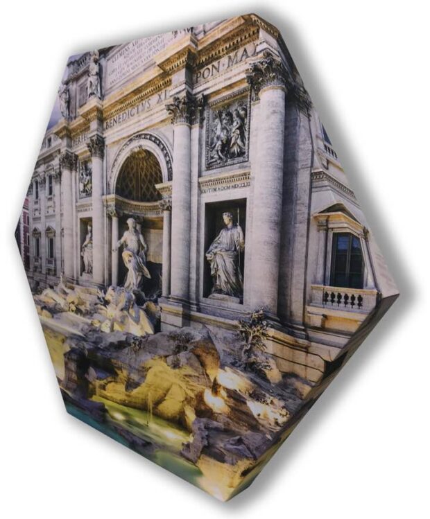 Quadro Fonoassorbente esagonale Exist