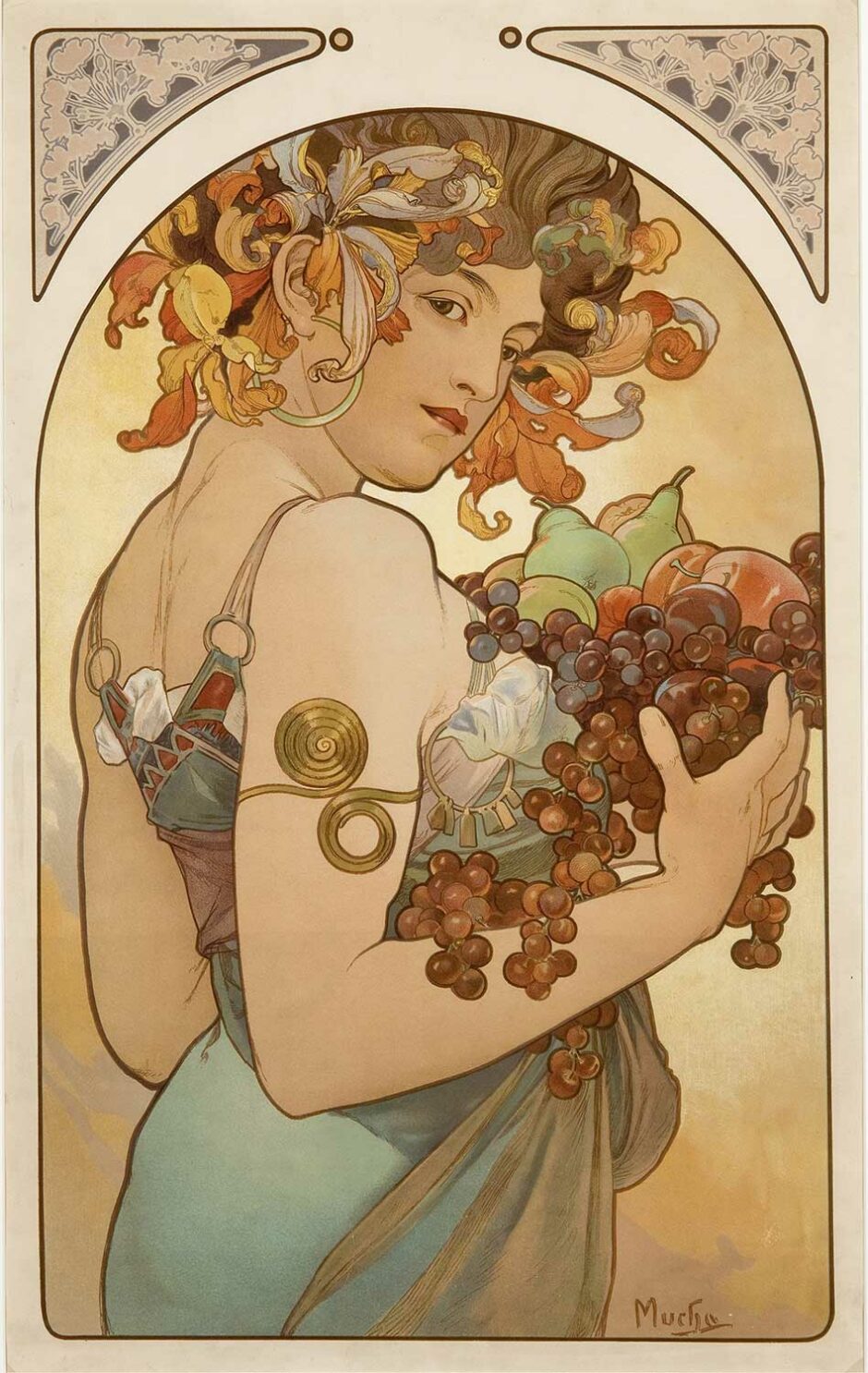 Alfons Maria Mucha - Frutta