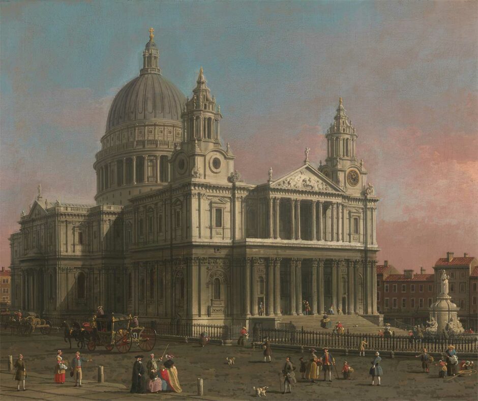 Canaletto - La Cattedrale di San Paolo