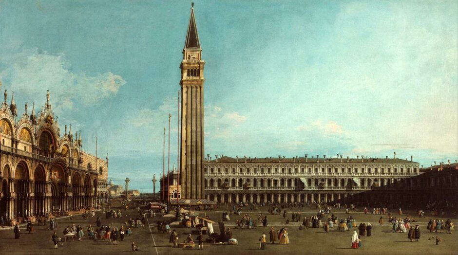 Canaletto - Venezia Piazza San Marco