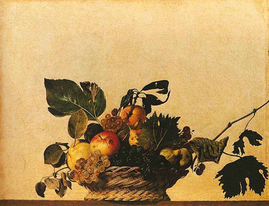 Caravaggio - Cesto di frutta