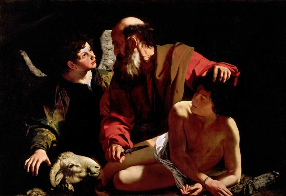 Caravaggio - Il sacrificio di Isacco