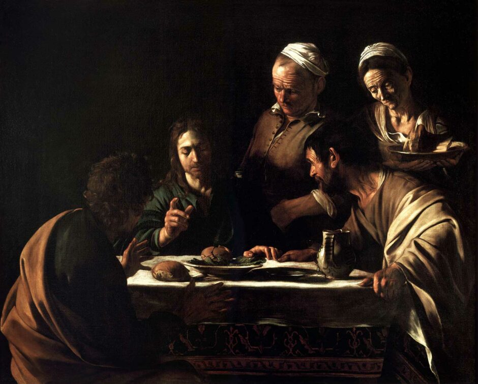 Caravaggio - La cena di Emmaus