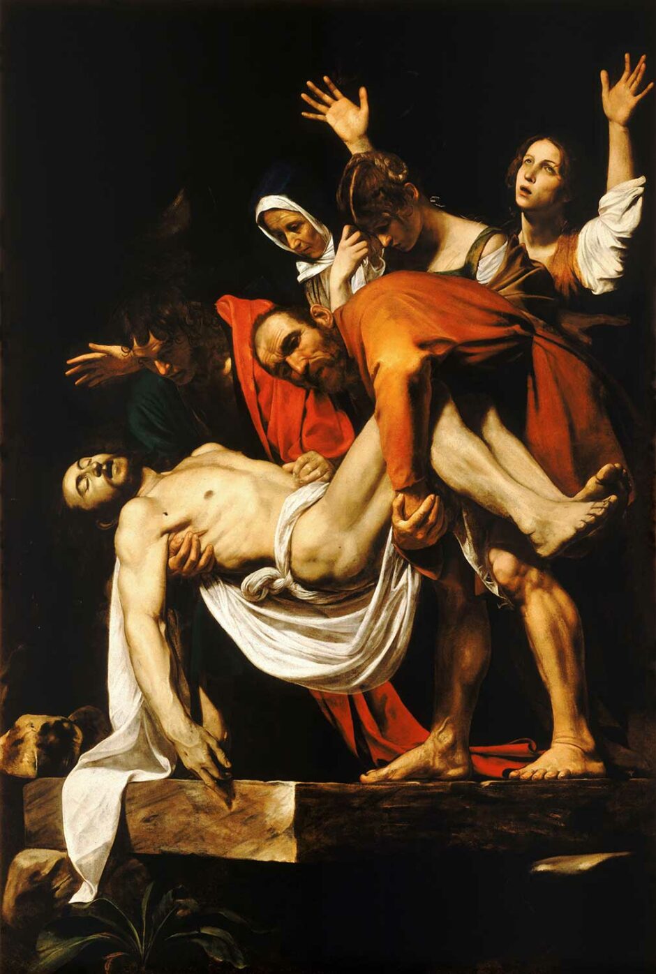 Caravaggio - La sepoltura di Gesu