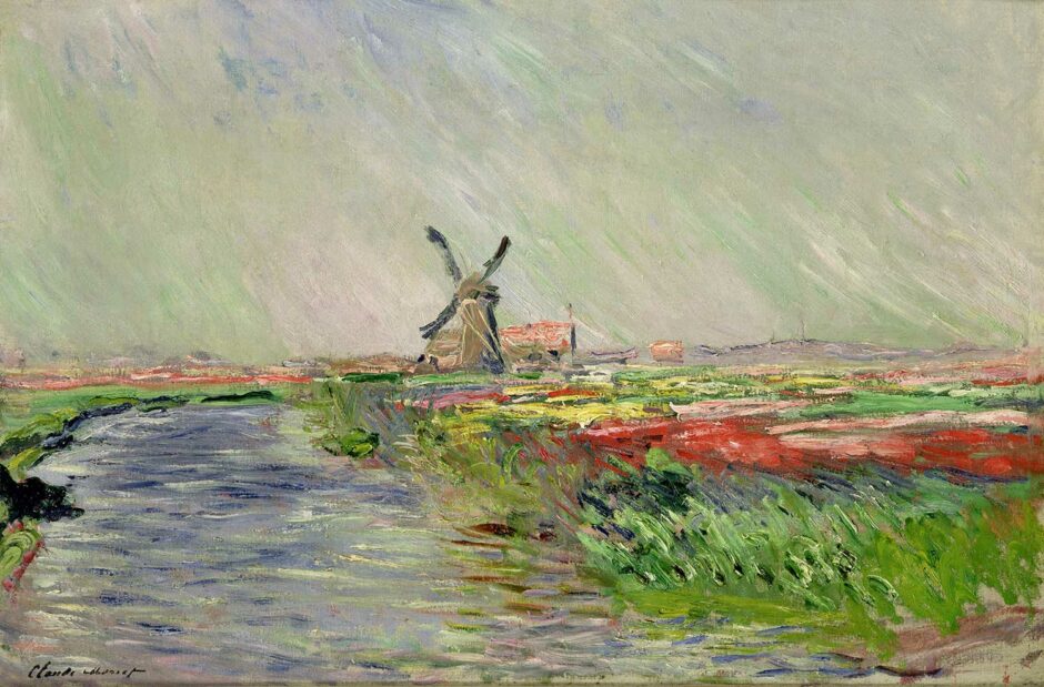 Claude Monet - Campi di tulipani in Olanda