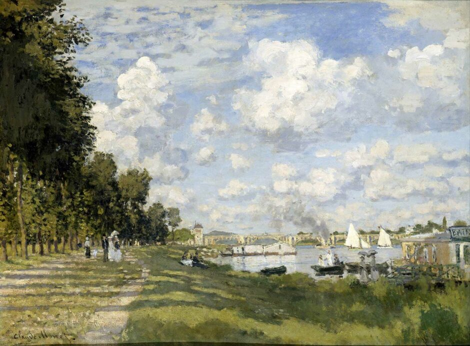 Claude Monet - Il bacino d Argenteuil