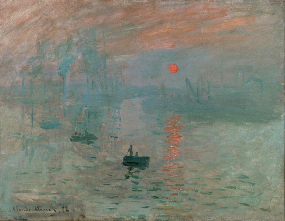 Claude Monet - Impressione sole nascente