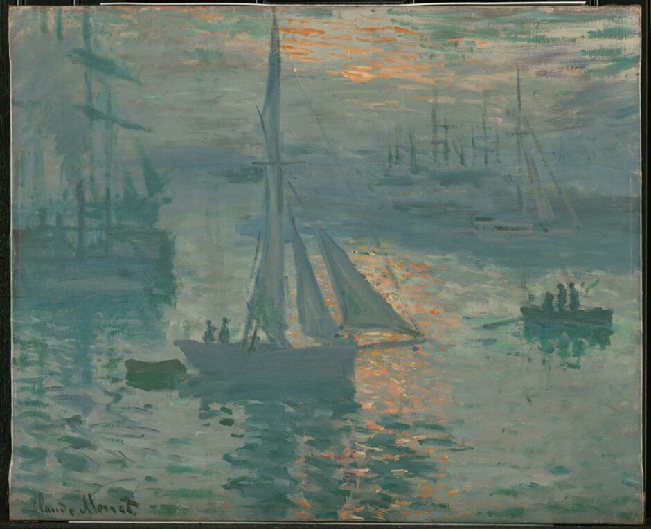 Claude Monet - Marina allalba