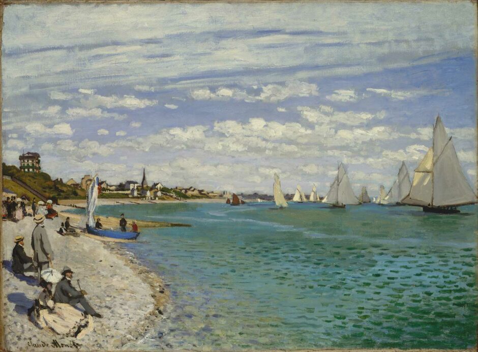 Claude Monet - Regata a Sainte Adresse