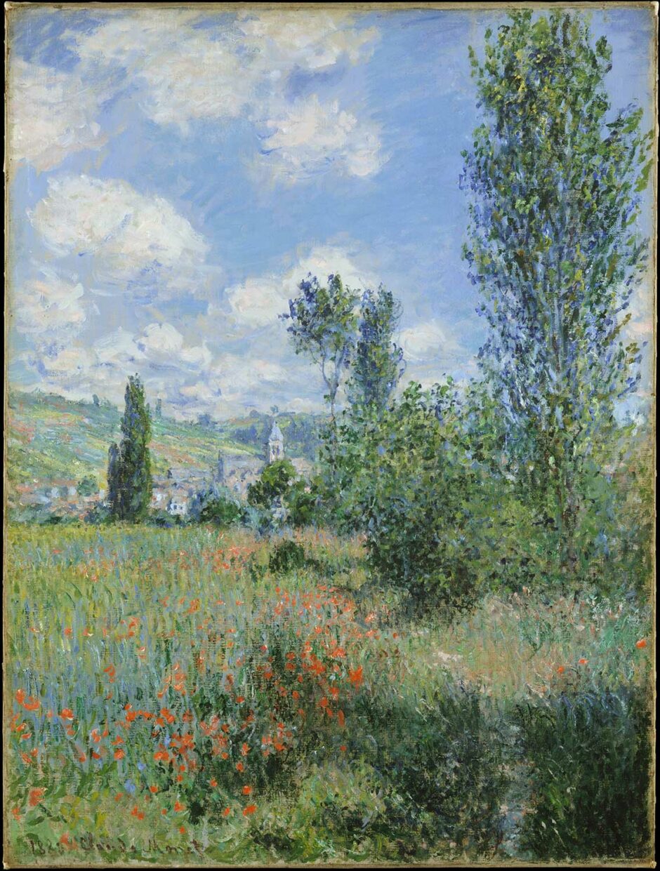 Claude Monet - Vista di Vetheuil