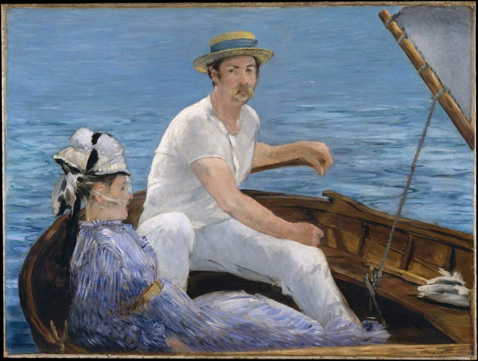 Edouard Manet - In barca ad Argenteuil