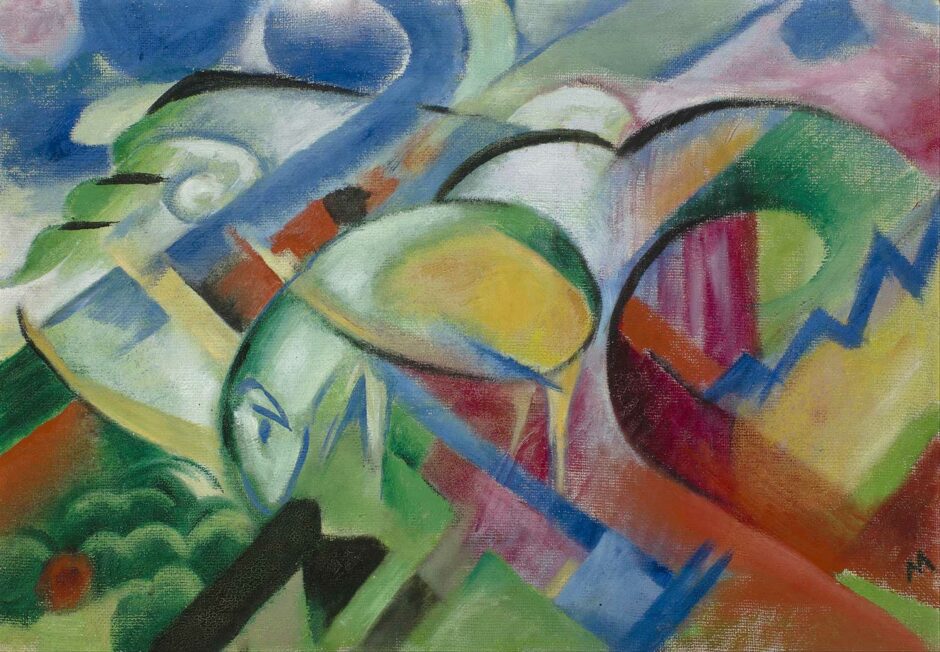 Franz Marc - La pecora