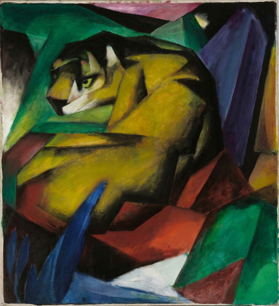 Franz Marc - La tigre