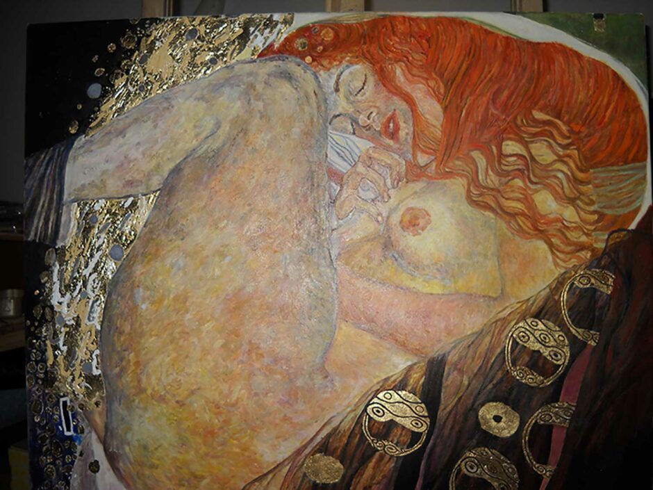 Gustav Klimt - Danae