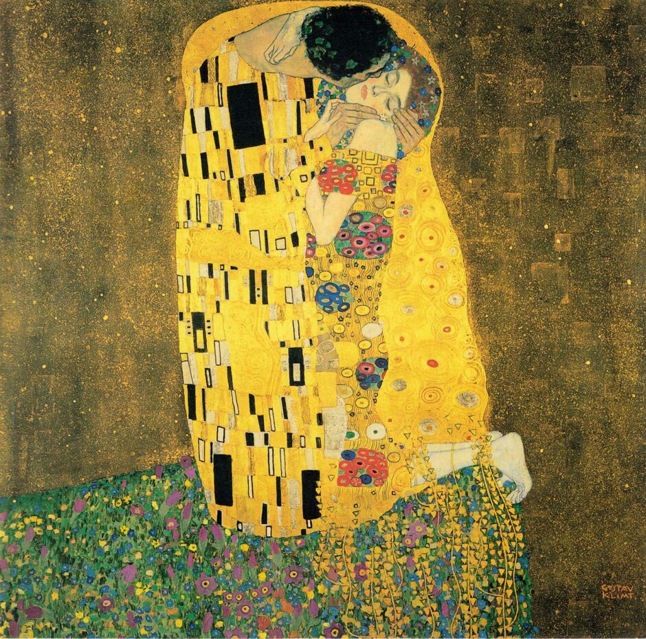 Gustav Klimt - Il bacio