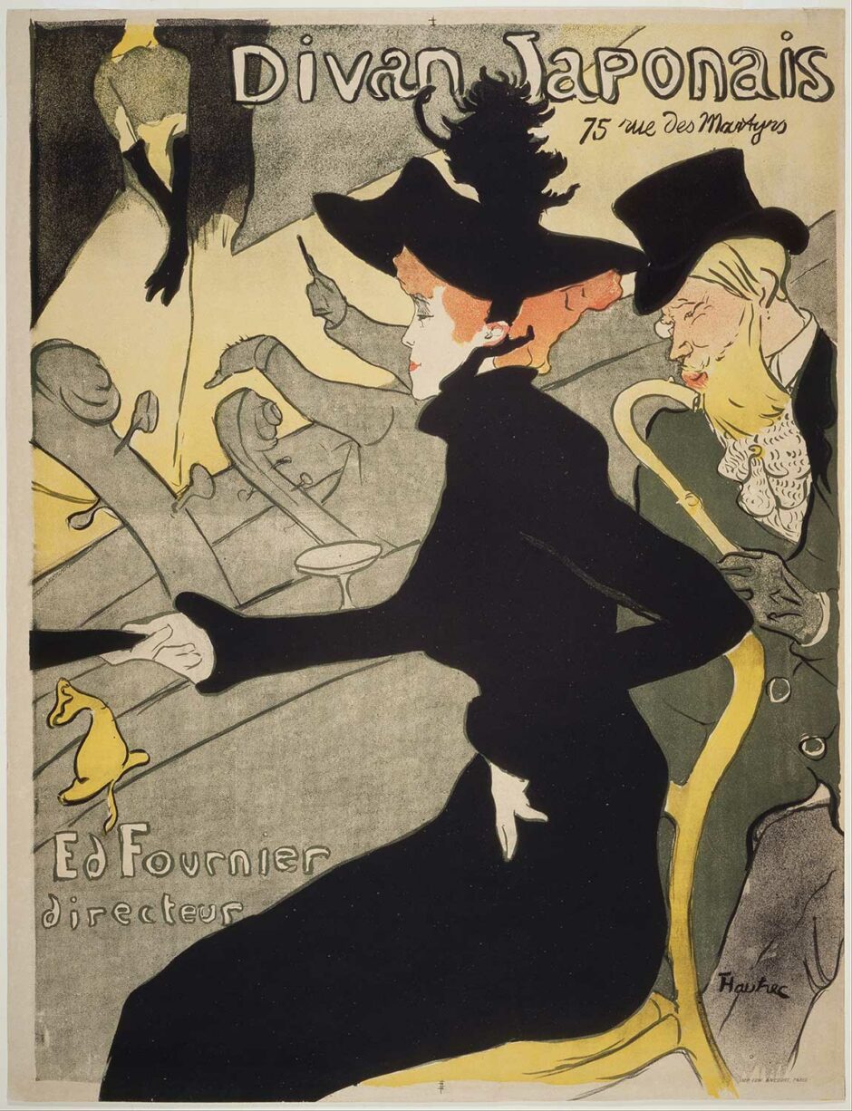 Henri de Toulouse Lautrec - Divano Giapponese