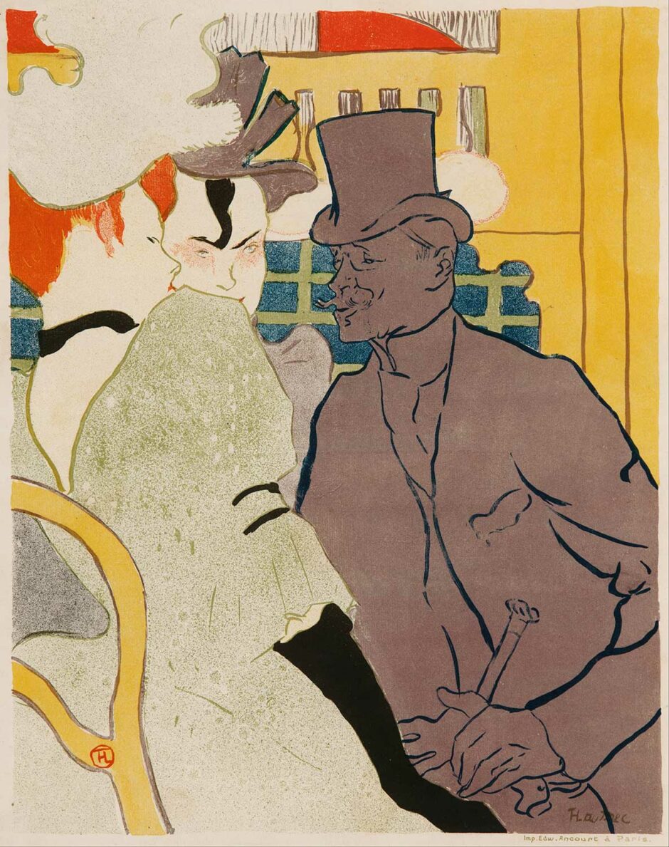 Henri de Toulouse Lautrec - Gentiluomo inglese al Moulin Rouge