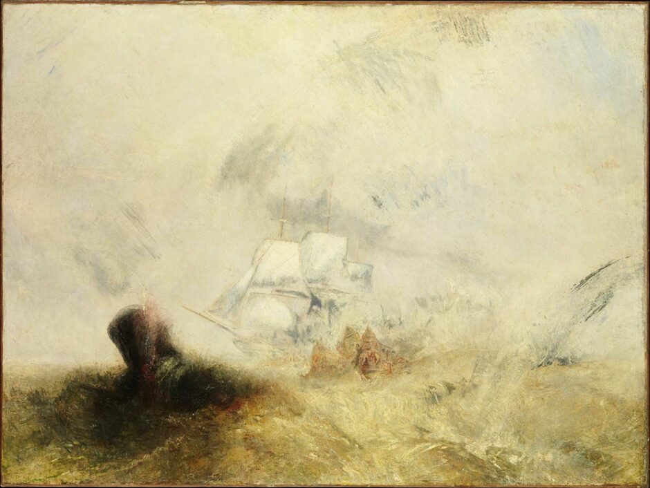 JM William Turner - La baleniera