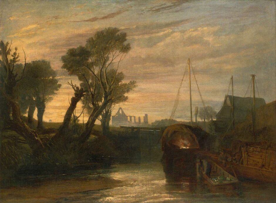 JM William Turner - Newark Abbey