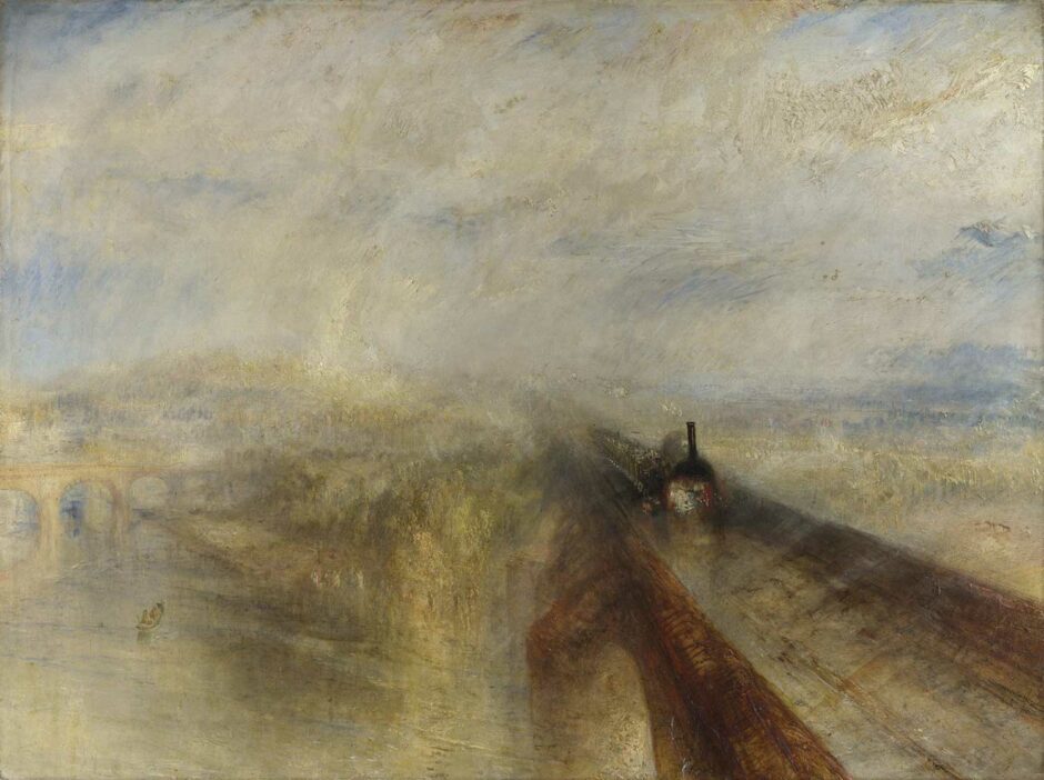 JM William Turner - Pioggia vapore e velocita