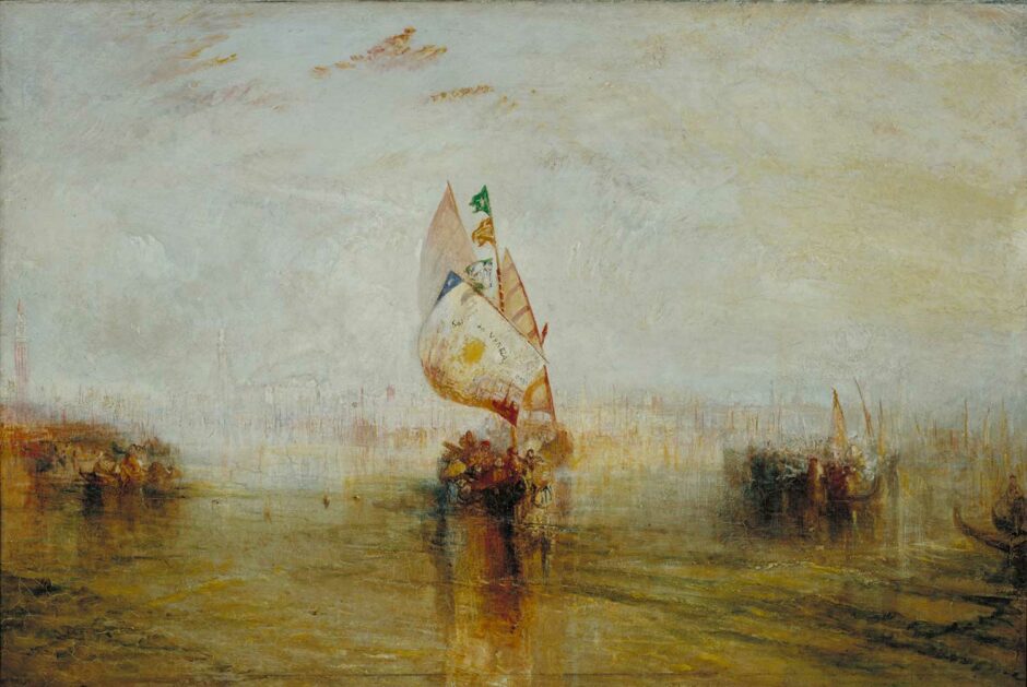 JM William Turner - Tramonto a Venezia