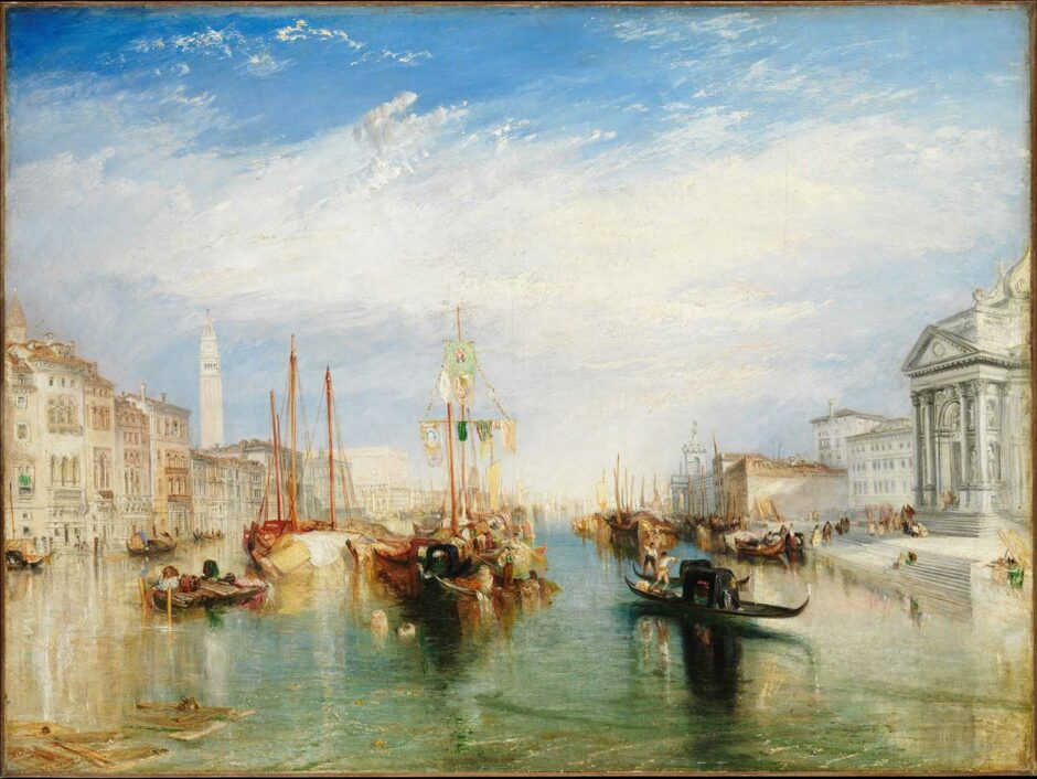 JM William Turner - Venezia da Santa Maria della Salute