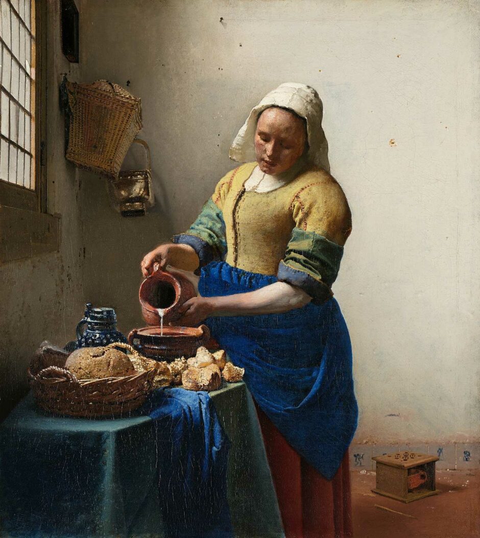 Jan Vermeer - La lattaia