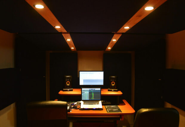 Trattamento acustico sala di mix