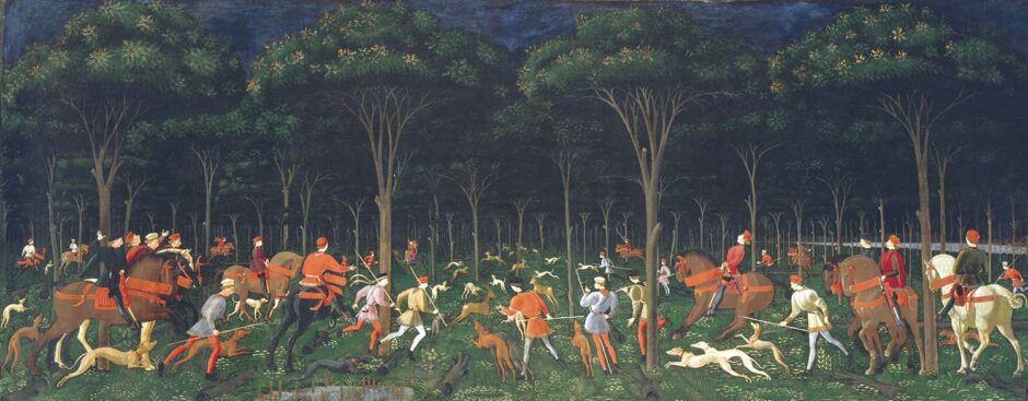 Paolo Uccello - Caccia notturna