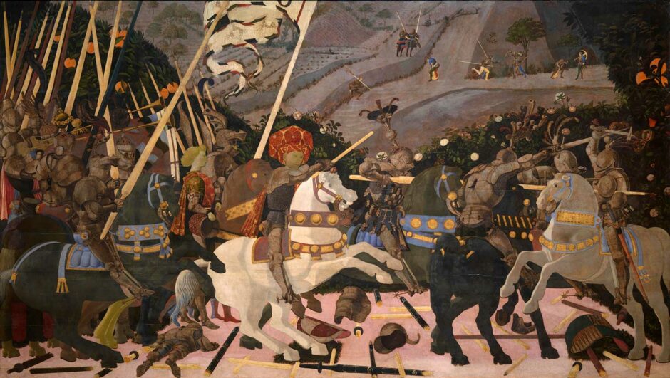 Paolo Uccello - La battaglia di San Romano