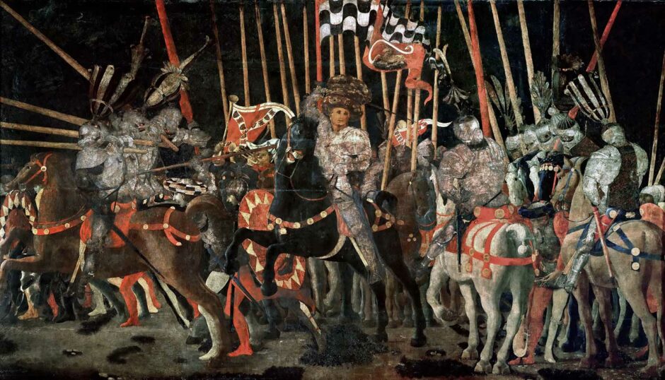 Paolo Uccello - Particolare di battaglia