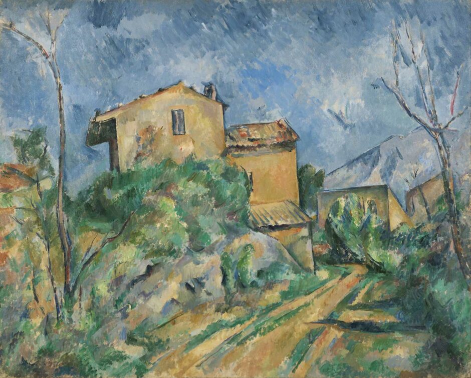 Paul Cezanne - Casa Maria con scorcio del Castello Nero