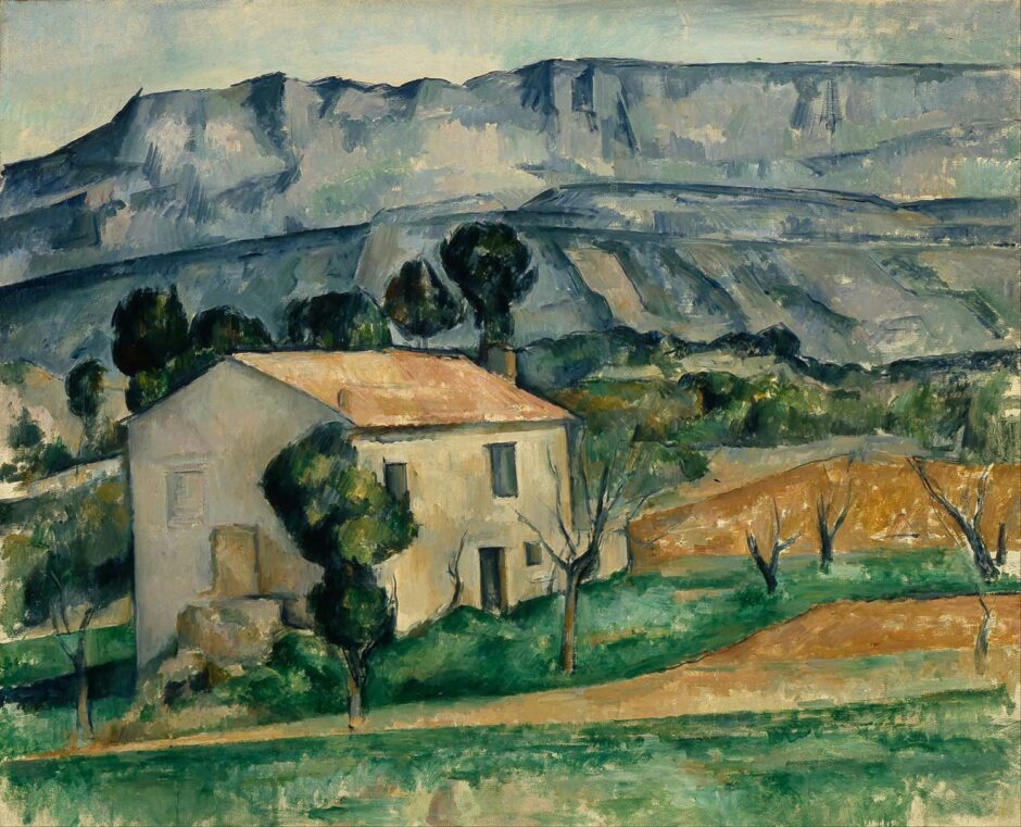 Paul Cezanne - Casa in provenza