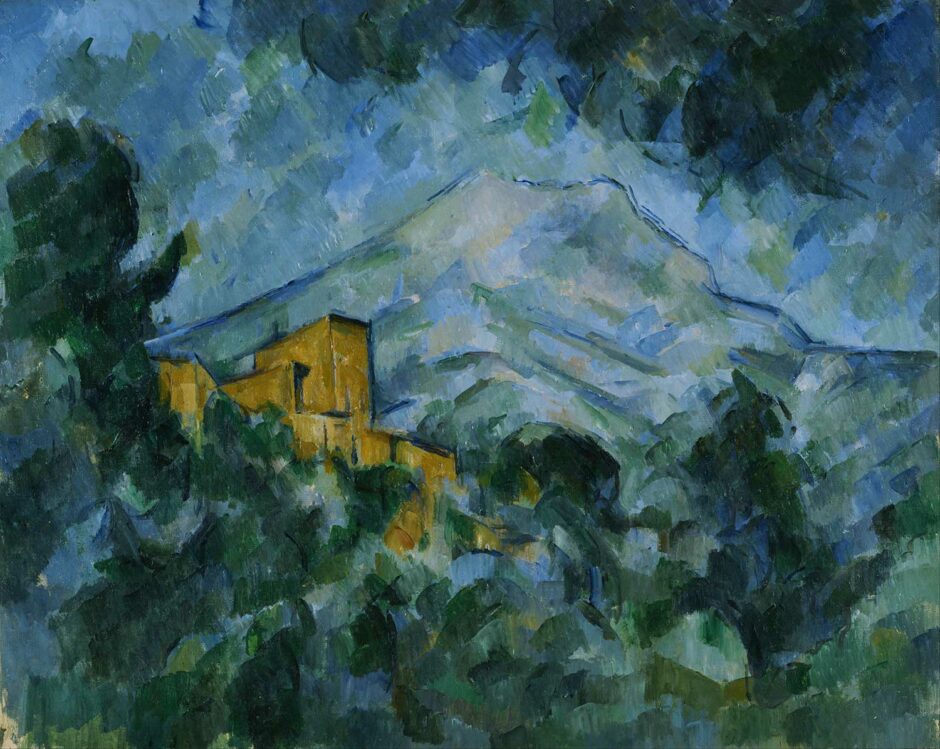 Paul Cezanne - Monte Sainte Victoire ed il Castello Nero