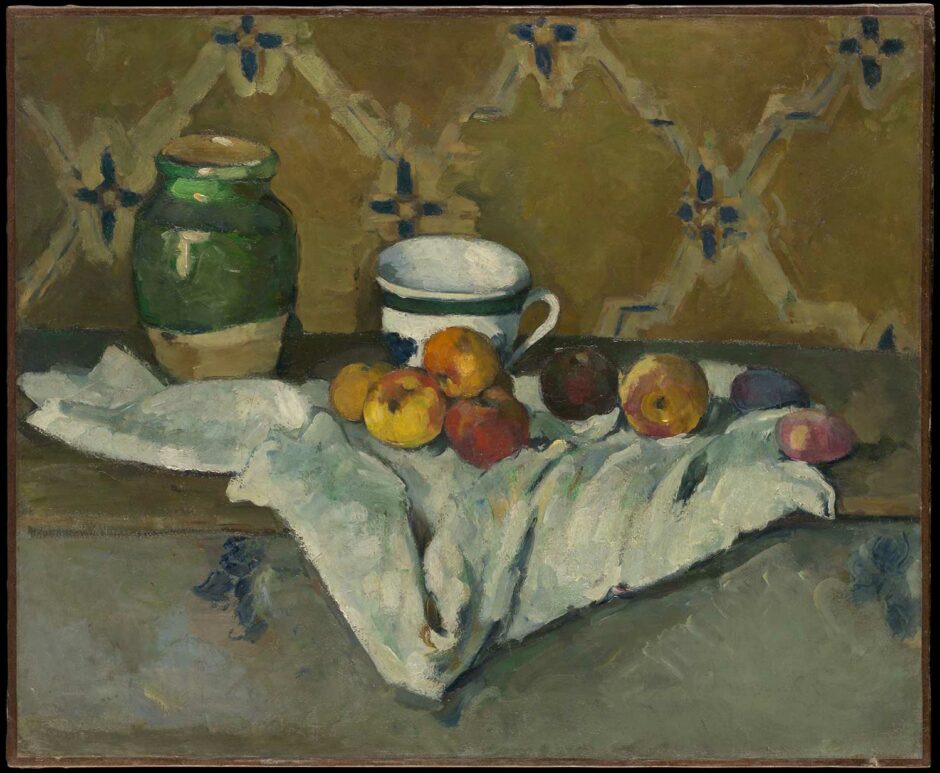 Paul Cezanne - Natura morta con frutta