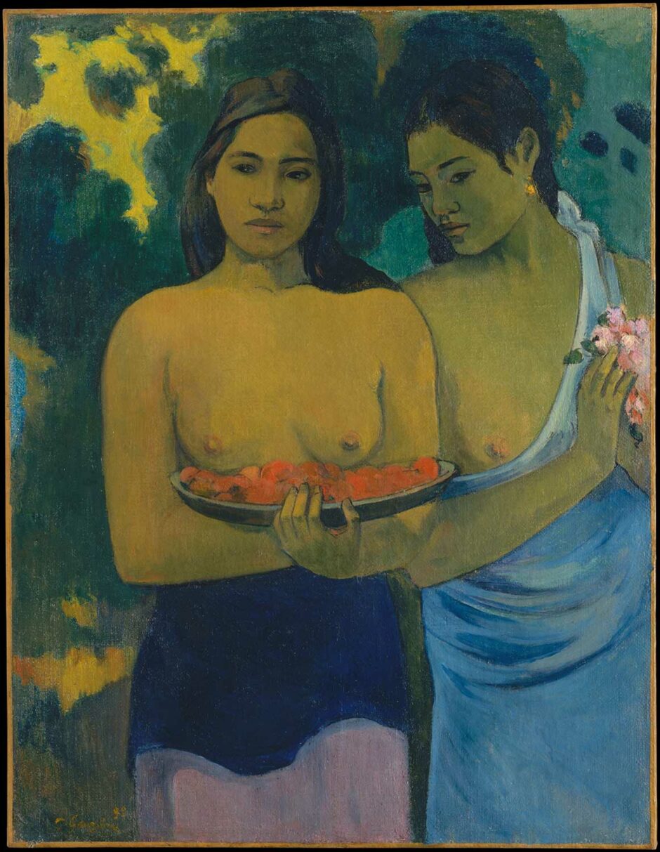 Paul Gauguin - Due donne di Tahiti