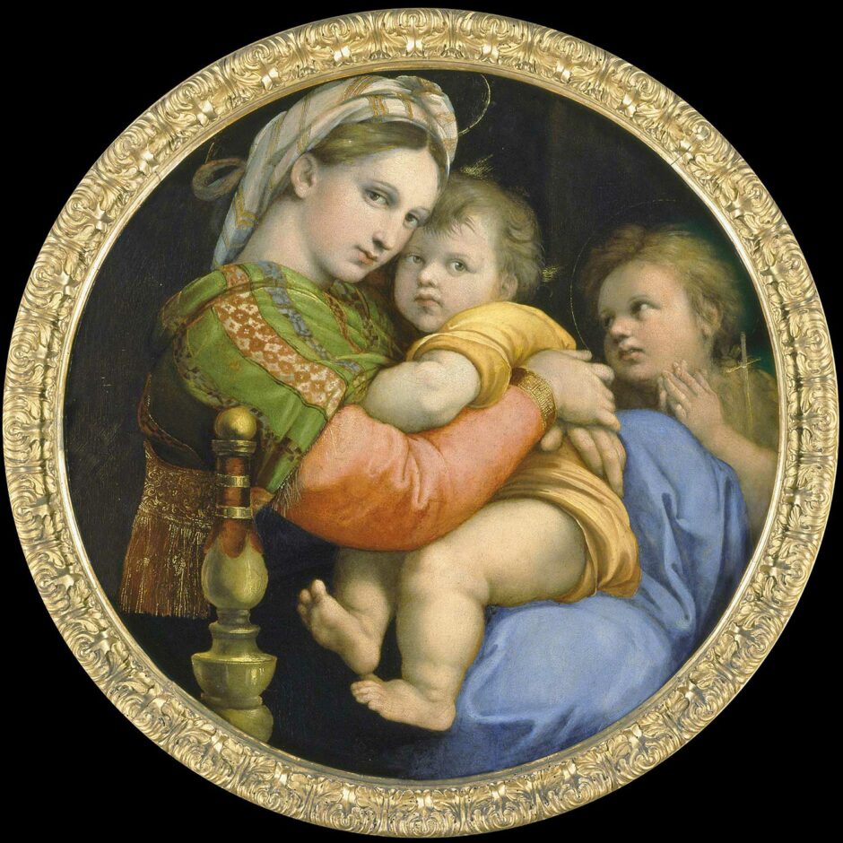 Raffaello Sanzio - Madonna della seggiola