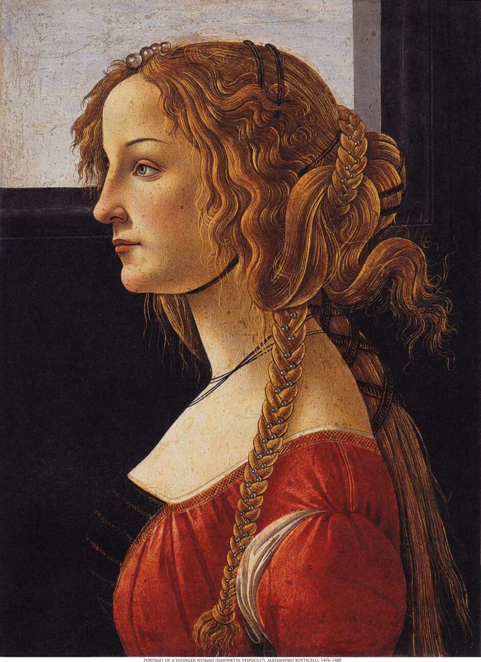 Sandro Botticelli - Ritratto di giovane donna