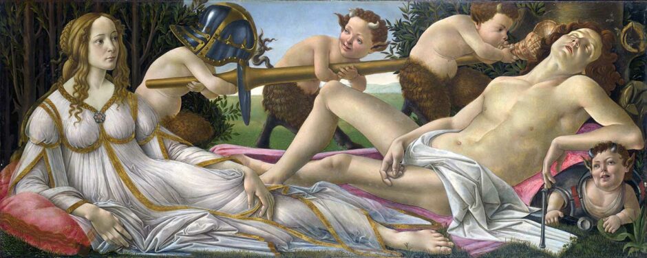 Sandro Botticelli - Venere e Marte