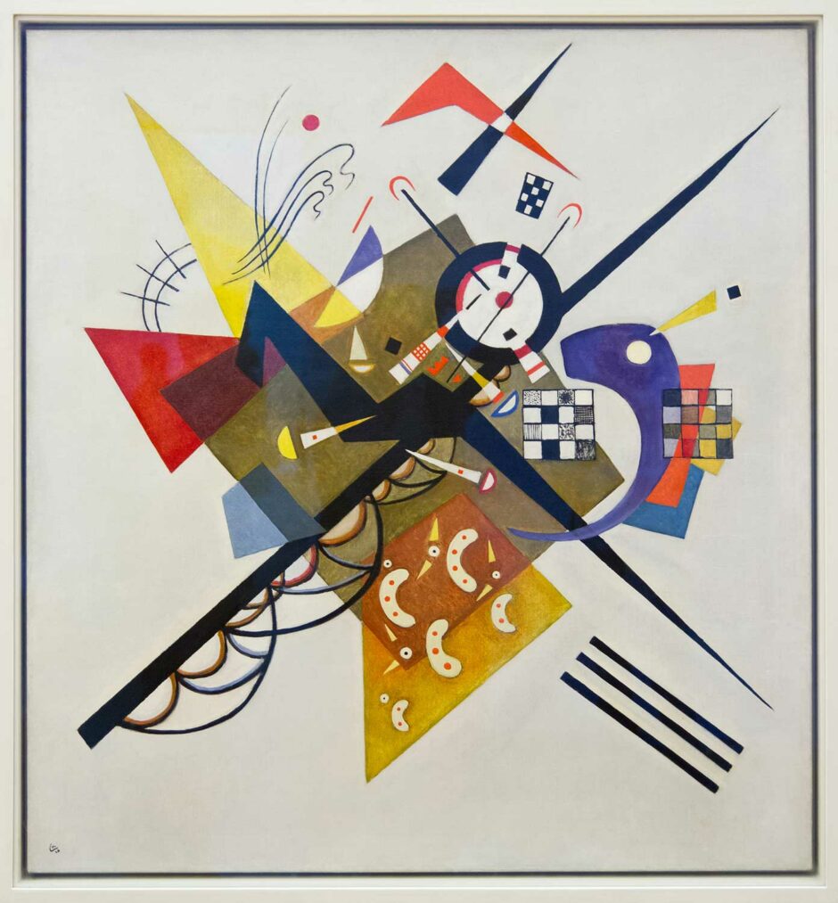 Vassily Kandinsky - Composizione su bianco II