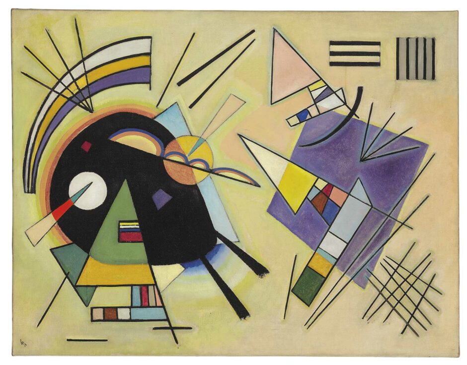 Vassily Kandinsky - Nero e violetto