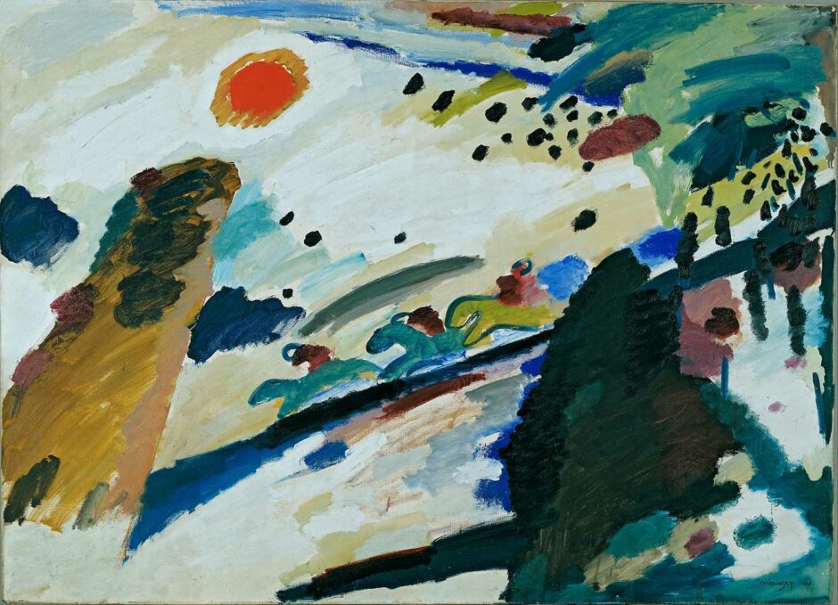 Vassily Kandinsky - Paesaggio romantico