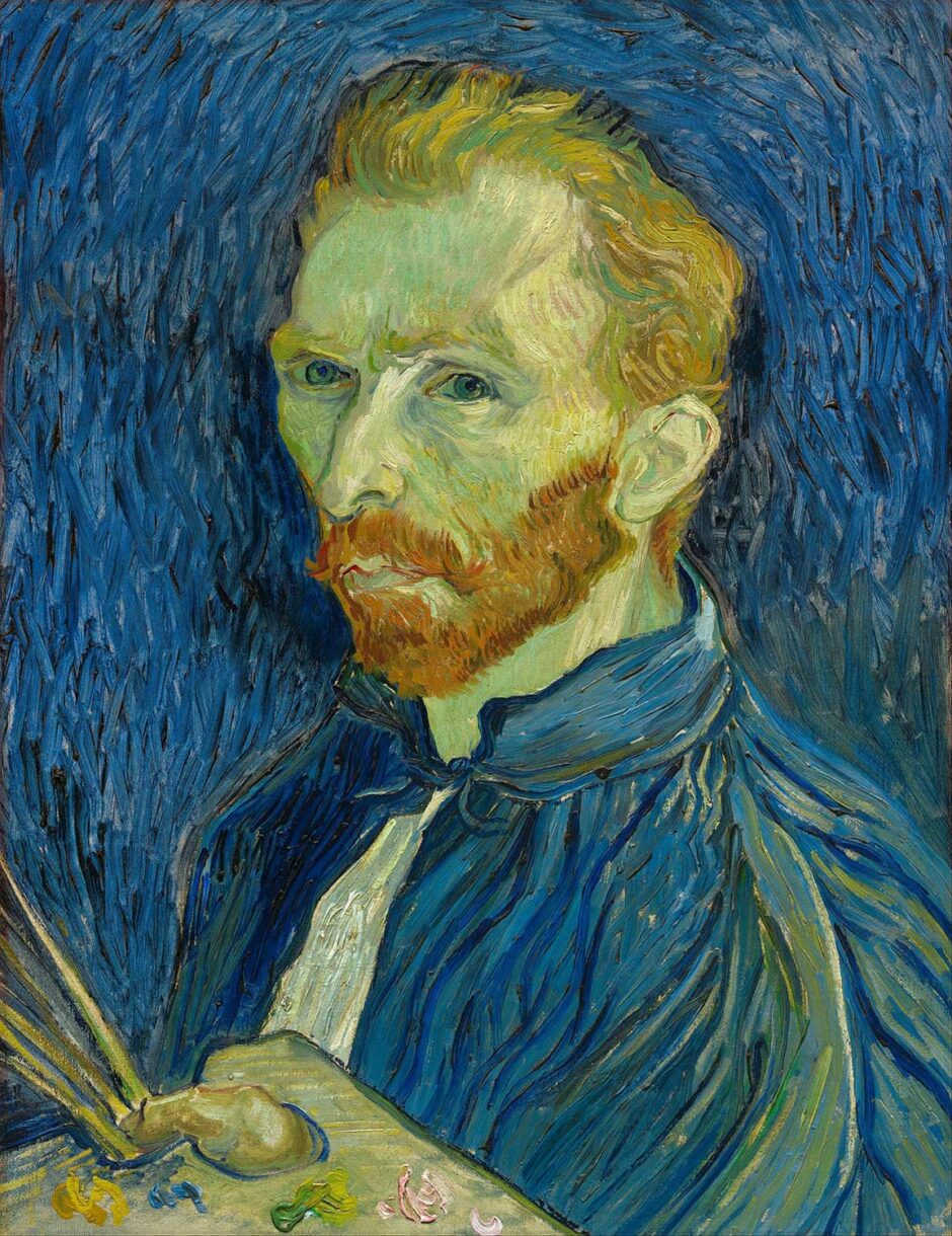 Vincent van Gogh - Autoritratto in blu