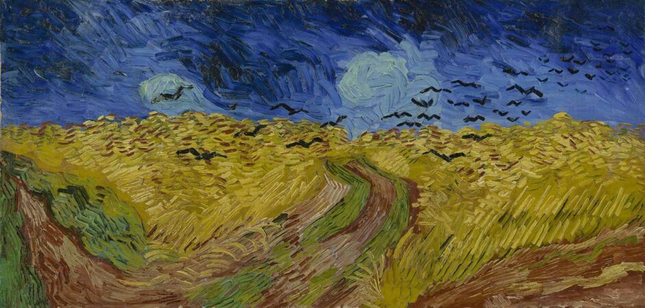 Vincent van Gogh - Campo di grano con volo di corvi