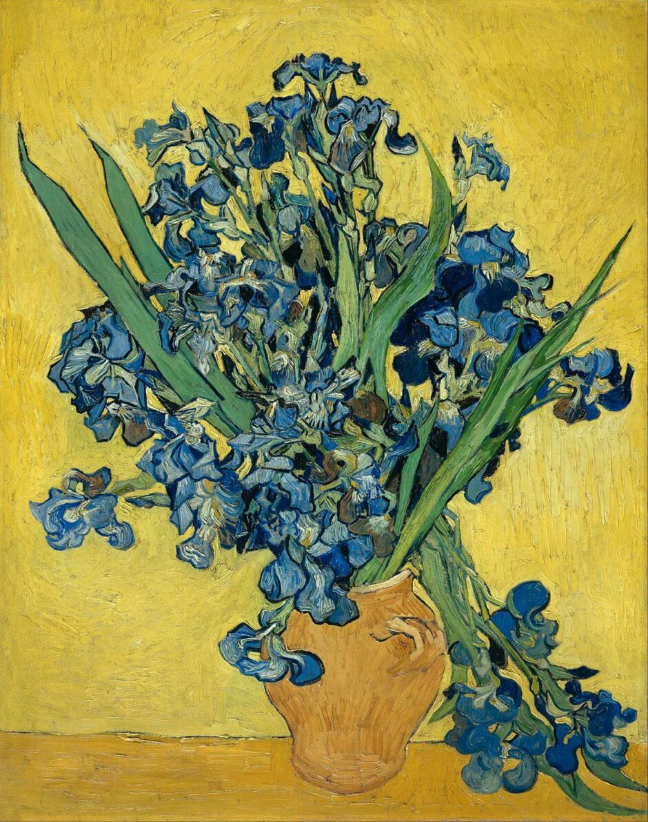 Vincent van Gogh - Vaso di iris giallo