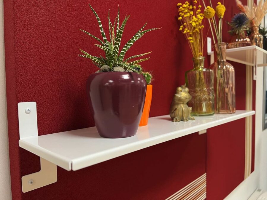 Acustica decorativa, mensola AkuShelf