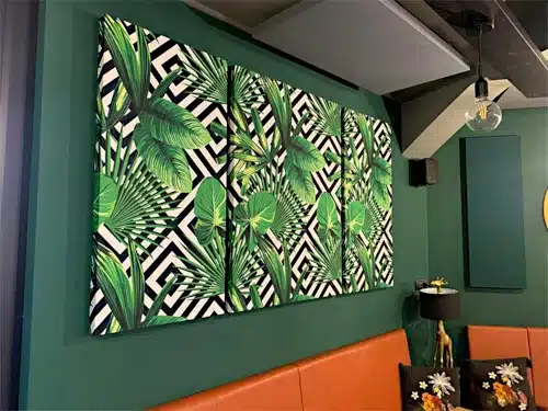 Quadri fonoassorbenti per ristoranti a Roma