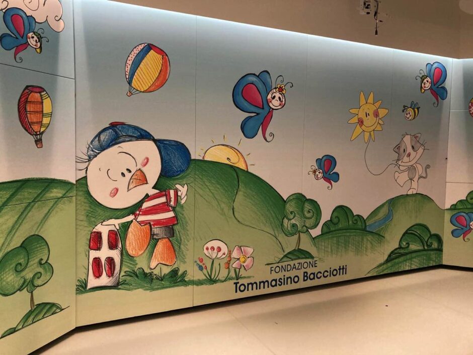 Pannelli fonoassorbenti con stampa personalizzata AkuPan ART in maxi formato